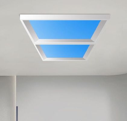 Luce lucida nuvole blu cielo in profondità 450x450mm pannello di soffitto a led decorativo luce, pannello a led piastra decorativa