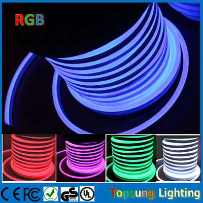 SMD5050 a colori pieni RGB 11x18mm 110V CE ROHS approvazione LED neon flex con controller DMX
