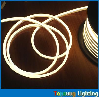 micro sottile luce al neon a led 8*16mm di dimensione neon flex rope light strip