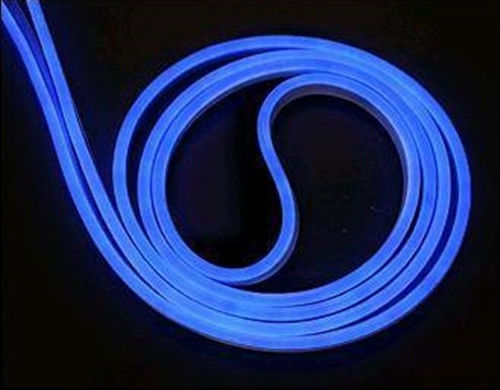 8x16mm High Lumen Neon String Lights Bianco bordo di base in PVC