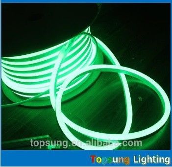 8x16mm High Lumen Neon String Lights Bianco bordo di base in PVC