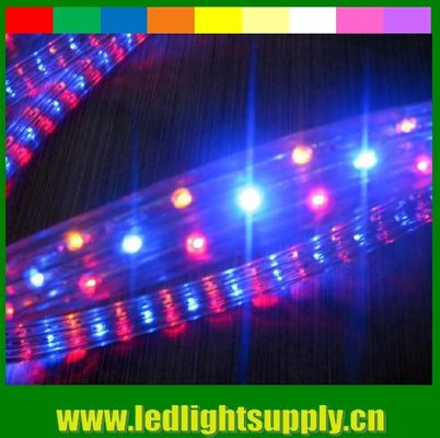 PVC led flat rope 4 fili impermeabile xmas casa decorazione led rope luce