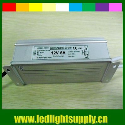 Fornitore di alimentazione a LED a uscita singola da 60 W 12V CE ROHS