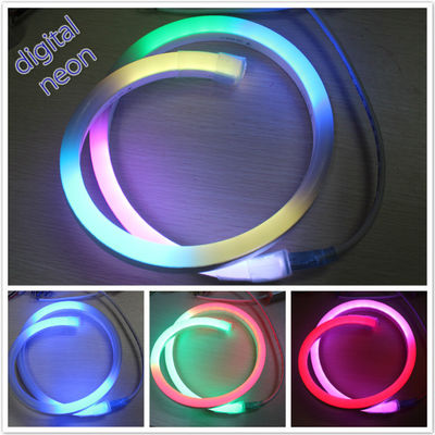 24V neon flessibile lampadine a corda striscia RGB pixel neon nastro flessibile