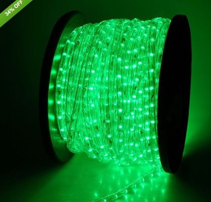 Luce a LED di Natale 110/220v 2 fili rotondi a LED a corda flessibile