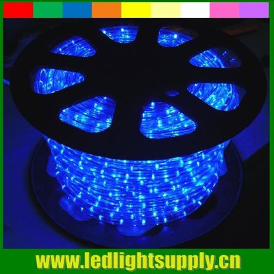 luci a strisce a LED blu impermeabili 2 fili a LED luce a corda di Natale