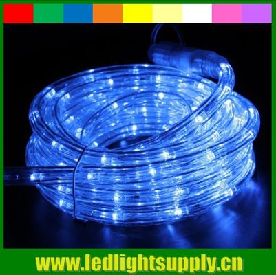luci a strisce a LED blu impermeabili 2 fili a LED luce a corda di Natale