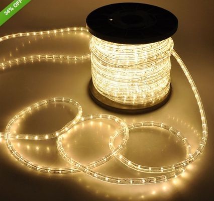 2 fili caldo bianco di Natale impermeabile LED corda luce all'aperto