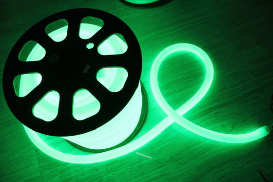 nuovo design 24v ip67 impermeabile verde 100leds/m 360 round neon flex luci