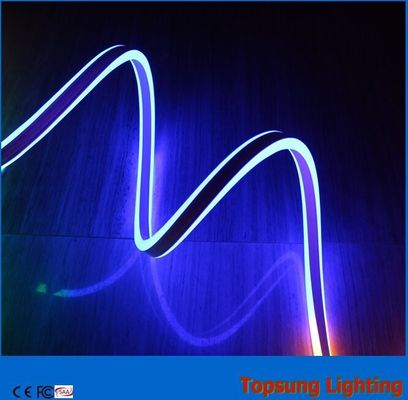 2016 ultimo prezzo blu 110v doppio lato led neon luce flessibile