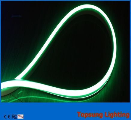 2016 popolare verde 24v dounble lato led neon luce flessibile per esterni