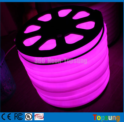 82-piedi bobina 24V 360 gradi viola LED luci al neon per camere di 25 mm di diametro rotondo ingrosso