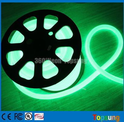 25m roll green pvc 360 gradi led neon flex per ponte