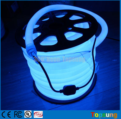 100' bobina 24 Volt blu 360 gradi rotondo LED luce al neon per piscina