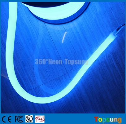 Spirale da 82' 12V 360 gradi tubo di neon a LED blu rotondo flessibile per piscina
