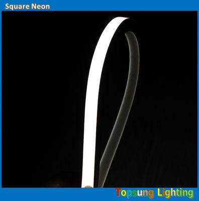 vendita calda quadrato 230v bianco LED luce a corda al neon ip67