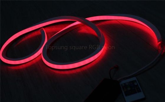 2016 nuovo quadrato 100v rosso LED neon flex 16x16mm per l'edilizia