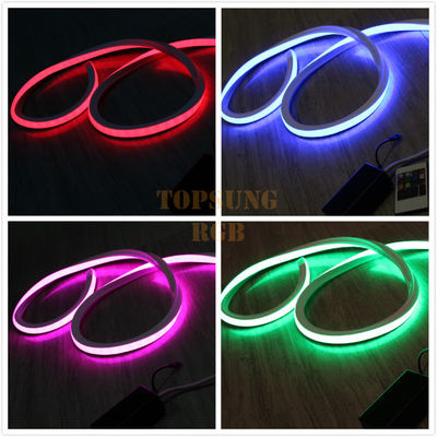 vendita in grosso 100v 16*16m RGB neon led luce flessibile per esterni