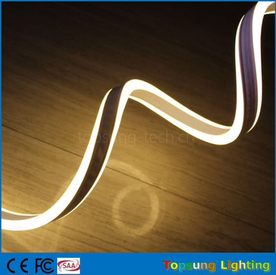 più venduto 230V doppio lato caldo bianco led neon corda flessibile per esterni