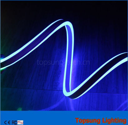 vendita calda 110V doppio lato emettendo blu LED neon striscia flessibile per esterni