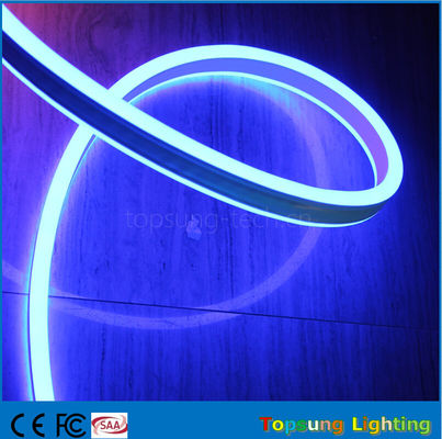 12V doppio lato blu LED neon luce flessibile per esterni con nuovo design