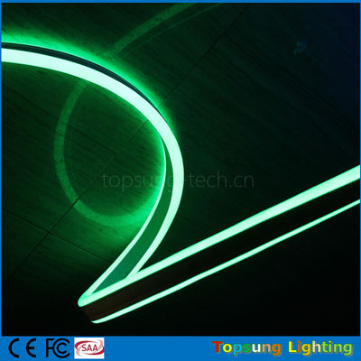 nuovo design 110V doppio lato emettendo verde LED neon striscia flessibile per esterni