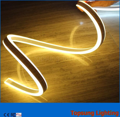 luce a neon LED bianca calda a doppio lato 12V di alta qualità per edifici