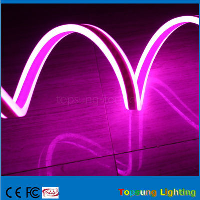 più venduto 24V doppio lato rosa LED neon corda flessibile con alta qualità