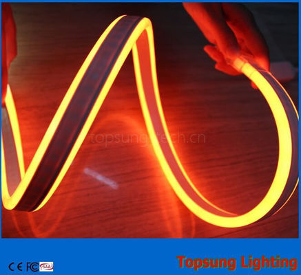 110V luci a strisce a LED doppio lato luce ad arancione a LED a neon flessibile