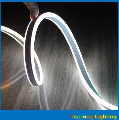 12V doppio lato bianca LED neon corda flessibile per la decorazione