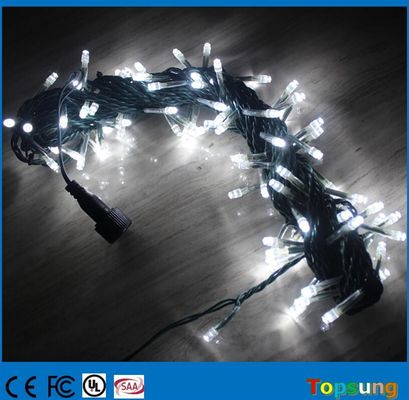 Popolare 10m connessibile 110v bianco LED luce a stringa fata 100 led