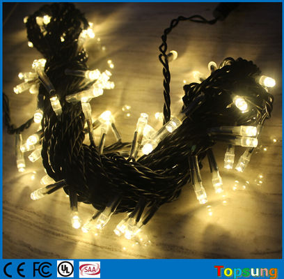 10m all'aria aperta connessibile LED luci a corda di Natale bianco caldo in vendita