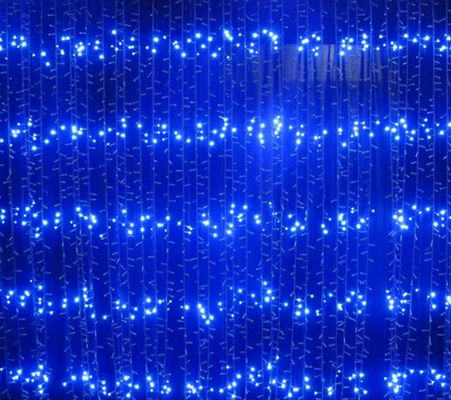 vista superiore 12V fata luci di Natale all' aperto cascata per edifici