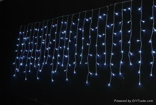 2016 nuova progettazione 240V luci di Natale impermeabile luci di ghiaccio esterno per edifici
