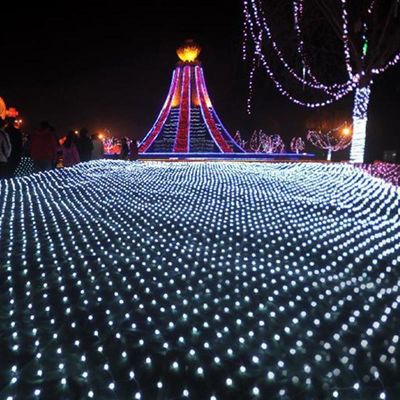 Vendita a caldo 240V luci decorative a corda di Natale luci a rete led impermeabili