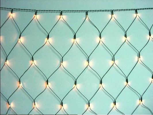 Vendita all'ingrosso luci a corda decorative di Natale a 12 V luci a rete per edifici