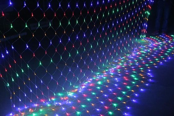 2016 nuova progettazione 240V luci di Natale led corde luci decorative rete per edifici