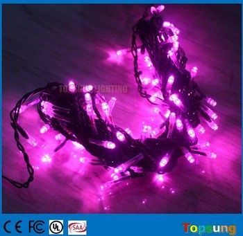 120v rosa 100 led decorazioni natalizie luci scintillante Fate stringhe
