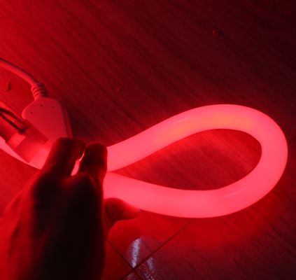 LED neon rotondo a 360 gradi che emette 12V decorazione di Natale SMD2835 rosso
