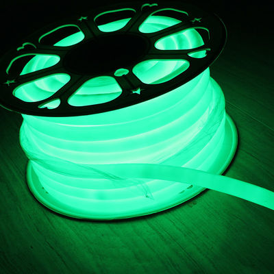 360 gradi Neon a LED rotondo, flessibile, tubo a neon a LED, 16 mm, corda verde, 24 V.