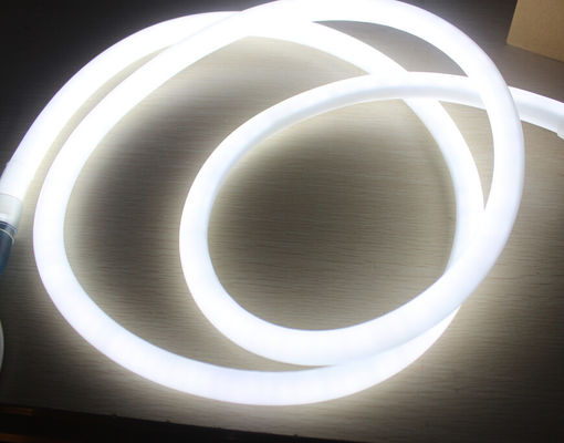 360 gradi di emissione rotondo LED neon flex DC24V tubo di 16 mm di diametro bianco chiaro