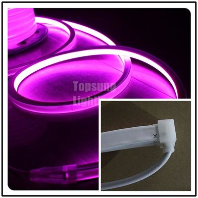 in vendita a caldo tubo di neon a LED rosa a forma quadrata di 16*16mm neon flex 110v ip68
