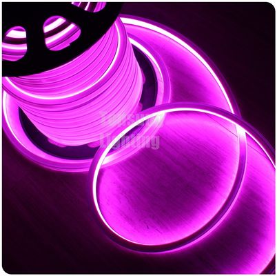 AC 240V di alta qualità quadrato rosa LED neon luce flessibile 16x16mm IP68 impermeabile