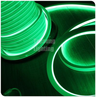 AC 110v LED neon flex 16*16mm quadrato piatto led neon tube ip68 illuminazione esterna verde