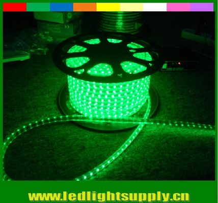 SMD5050 220V ad alta luminosità, impermeabile IP65 a LED a neon, striscia flessibile verde