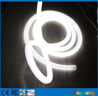 luce fluorescente a neon bianca di alta qualità 220v 360 round 100leds/m per edifici