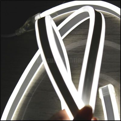 2016 nuovo 230V doppio lato bianco led neon corda flessibile per esterni