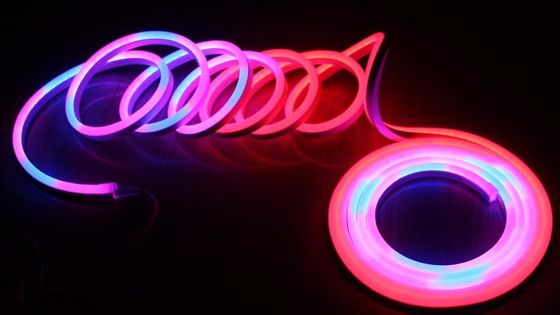 14*26mm luci neon a LED multicolore per il Natale digitale