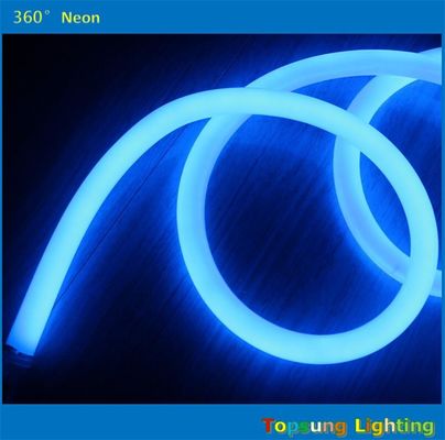 Spirale da 82' 12V DC blu 360 LED neon per uso commerciale