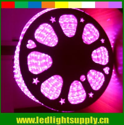 2017 nuova striscia AC LED 220V nastro a led flessibile 5050 smd rosa 60LED/m striscia